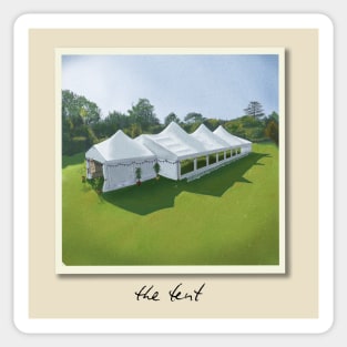 The Great British Bake Off - Hand-Drawn "The Tent" *UPDATED* Sticker